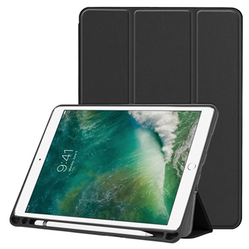 Tri-Fold Series iPad Air (2019) / iPad Pro 10.5 Folio Hülle - Schwarz