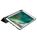 Tri-Fold Series iPad Air (2019) / iPad Pro 10.5 Folio Hülle - Schwarz