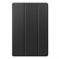 Tri-Fold Series Samsung Galaxy Tab S7+/S8+ Folio Hülle - Schwarz