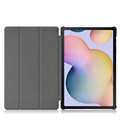 Tri-Fold Series Samsung Galaxy Tab S7+/S8+ Folio Hülle - Blau