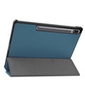 Tri-Fold Series Samsung Galaxy Tab S7+/S8+ Folio Hülle - Blau