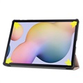 Tri-Fold Series Samsung Galaxy Tab S7+/S8+ Folio Hülle - Roségold