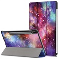 Tri-Fold Serie Samsung Galaxy Tab S7 FE Smart Folio Hülle - Galaxie