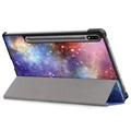 Tri-Fold Serie Samsung Galaxy Tab S7 FE Smart Folio Hülle - Galaxie