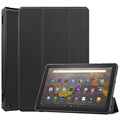 Tri-Fold Serie Amazon Fire HD 10 (2021) Smart Folio Hülle - Schwarz