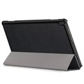 Tri-Fold Series Lenovo Tab M10 Smart Folio Hülle - Schwarz