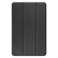Tri-Fold Serie Nokia T20 Smart Folio Hülle - Schwarz