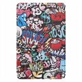 Tri-Fold Serie Nokia T20 Smart Folio Hülle - Graffiti