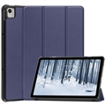 Tri-Fold Serie Nokia T21 Smart Folio Hülle - Blau
