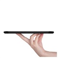 Tri-Fold Serie Samsung Galaxy Tab A 10.1 (2019) Folio Hülle - Schwarz
