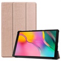 Tri-Fold Serie Samsung Galaxy Tab A 10.1 (2019) Folio Hülle - Roségold