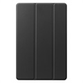 Tri-Fold Serie Samsung Galaxy Tab S8 Smart Folio Hülle - Schwarz