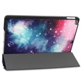 Tri-Fold Serie iPad 10.2 2019/2020/2021 Smart Folio Hülle - Galaxie