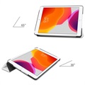Tri-Fold Serie iPad 10.2 2019/2020/2021 Smart Folio Hülle - Weiß