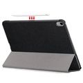 Tri-Fold Serie iPad Air 2020/2022 Smart Folio Hülle - Schwarz