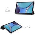 Tri-Fold Serie iPad Mini (2021) Smart Folio Hülle - Schwarz