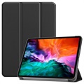 Tri-Fold Series iPad Pro 12.9 (2021) Smart Folio Hülle - Schwarz