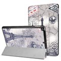 iPad 9.7 2017/2018 Tri-Fold Smart Folio Case - Eiffelturm