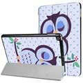 iPad 9.7 2017/2018 Tri-Fold Smart Folio Case - Eule