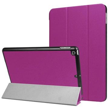 iPad 9.7 2017/2018 Tri-Fold Smart Folio Case - Purpur