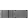 Dreifache Faltung Drahtlose Tastatur mit Touchpad B066S - Grau