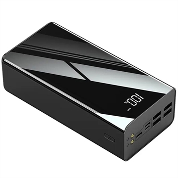 3-Port USB Quick Charge Powerbank 50000mAh - PD 18W - Schwarz