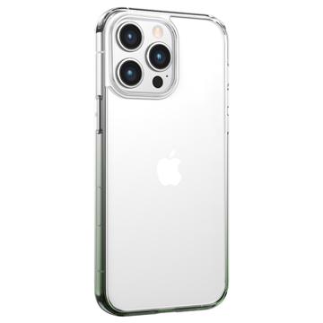 Usams US-BH814 Gradient iPhone 14 Pro Max Hybrid Hülle - Schwarz