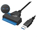 USB 3.0 SATA III Adapterkabel W25CE01 - Schwarz