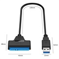 USB 3.0 SATA III Adapterkabel W25CE01 - Schwarz