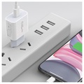 USB-C Power Delivery Wand-ladegerät - 20W - Weiß