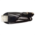 USB Magnetisches Ladekabel für Smartwatch K12 - 0.8m - Schwarz