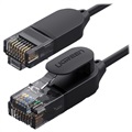 Ugreen Schlank Hochgeschwindigkeits Ethernet Kabel RJ45 - 2m - Schwarz