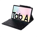 Ultra-Slim Samsung Galaxy Tab A7 10.4 (2020) Bluetooth Tastaturhülle - Schwarz