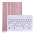 Ultra-Slim Samsung Galaxy Tab A7 10.4 (2020) Bluetooth Tastaturhülle - Roségold