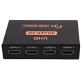 HDMI Splitter 1x4 CY10 - 3D, 4K Ultra HD - Schwarz