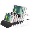 Universal 6-Port USB Schnell Dockingstation - Schwarz
