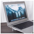 Universal Aluminium Ausziehbarer Laptop Ständer - 12-17" - Silber