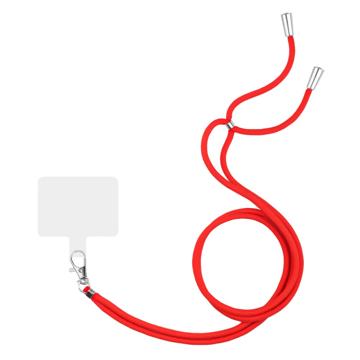 Universalgurt mit Patch für Smartphone - Rot