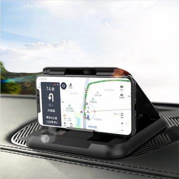 Universal Dash Mount Autohalterung - Kohlefaser - Schwarz