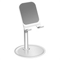 Universal Tischhalterung für Smartphone / Tablet - 4"-9.7" - Silber
