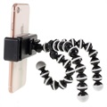Universal Flexibles Smartphone Tripod Ständer - 60-85mm - Schwarz