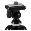 Universal Flexibles Smartphone Tripod Ständer - 60-85mm - Schwarz