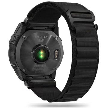 Universal Garmin Tech-Protect Nylon Pro Strap - 26mm - Schwarz