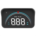 Universal Head-Up-Display Digitaler Auto-Tachometer - Schwarz