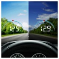 Universal Head-Up-Display Digitaler Auto-Tachometer - Schwarz