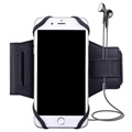 Universal Magnetische Sport Armband für Smartphones - 4"-5.8" - Schwarz