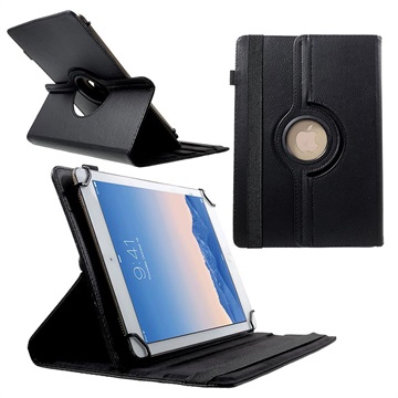 Universelle Rotary Folio Case für Tablets - 9-10" - Schwarz