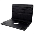 Universelle Rotary Folio Case für Tablets - 9-10" - Schwarz