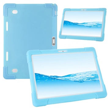 Universelle Stoßfeste Silikonhülle für Tablets - 10" - Baby Blau