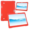 Universelle Stoßfeste Silikonhülle für Tablets - 10" (Offene Verpackung - Ausgezeichnet) - Rot